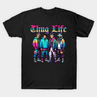 THUG LIFE GOLDEN GIRLS FULLCOLOR ARTs T-Shirt